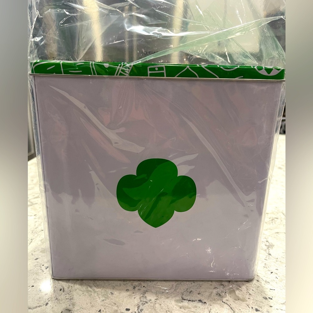 Girl Scout Cookie Tin New in original packaging